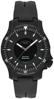 Mühle Glashütte Sea-Timer BlackMotion M1-41-83-KB Coated black Black