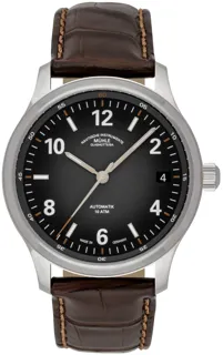 Mühle Glashütte Lunova Datum M1-43-16-LB-I Stainless steel Black