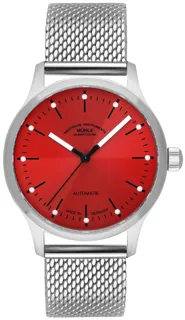 Mühle Glashütte Panova Rot M1-40-78-MB-II Stainless steel Red