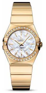 Omega Constellation 18k yellow gold White