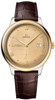 Omega De Ville 434.23.41.20.08.001 Yellow gold Golden