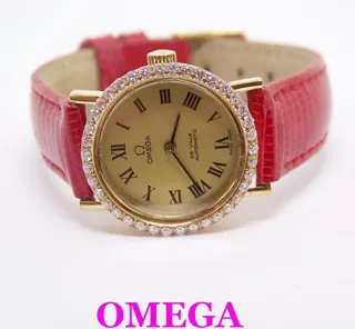 Omega De Ville 18k yellow gold Golden