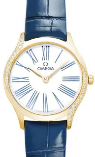 Omega De Ville Mini Tresor Quartz 428.58.26.60.04.002 Yellow gold White