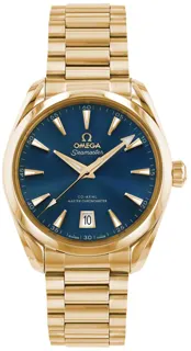 Omega Seamaster 220.50.38.20.03.001 Yellow gold Blue