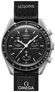 Omega Mission To Moon SO33M100 Bioceramic Black