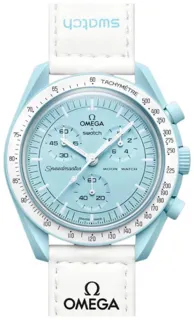 Omega Mission To Uranus SO33L100 Bioceramic Blue