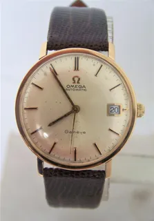 Omega Genève 18k rose gold White