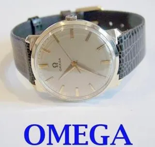 Omega 14k yellow gold White