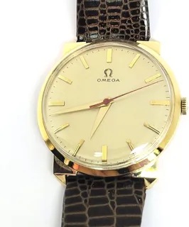 Omega J6587 14k yellow gold White