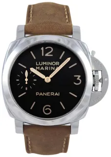 Panerai Luminor Stainless steel Black