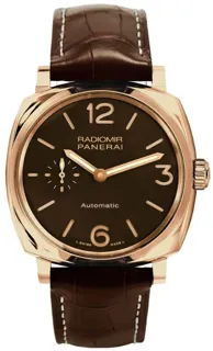 Panerai Radiomir 1940 PAM 00573 Red gold Brown