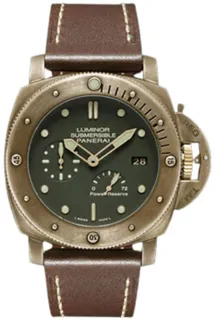 Panerai Luminor PAM 00507 Bronze and Titanium Green