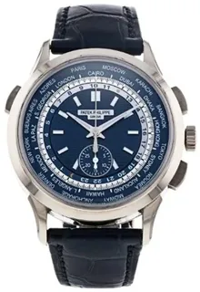 Patek Philippe Complications 5930G-001 White gold Blue