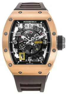 Richard Mille RM 030 RM 030 RG 50mm Rose gold Skeletonized