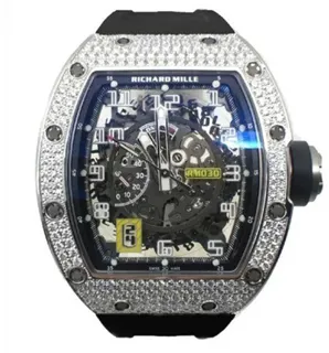 Richard Mille RM 030 RM030 WG White gold diamonds