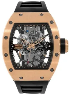 Richard Mille RM 035 RM 035 Rose gold Skeletonized