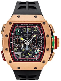 Richard Mille RM 65-01 RM65-01 CA RG Rose gold$Carbon NTPT Skeletonized