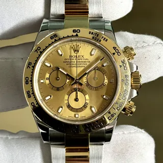 Rolex Daytona 116503-0003 Yellow gold and Stainless steel Champagne