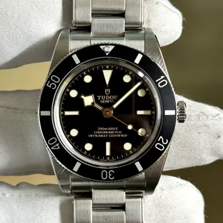 Tudor Black Bay M79000N-0001 Stainless steel Black