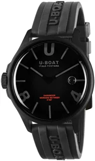 U-Boat Darkmoon 9544 Stainless steel Black