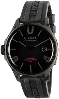 U-Boat Darkmoon 9553 Stainless steel Black