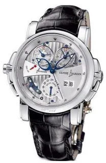 Ulysse Nardin Sonata Cathedral Dual Time 670-88 White gold Silver