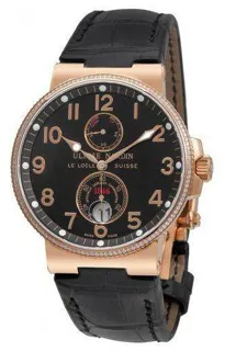 Ulysse Nardin Maxi Marine Rose gold Black