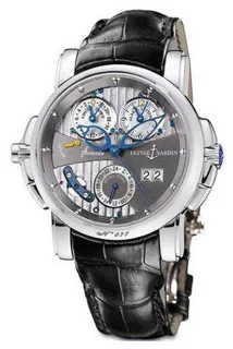 Ulysse Nardin Sonata White gold Gray