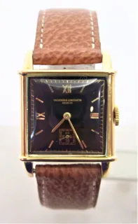 Vacheron Constantin 18k yellow gold Black