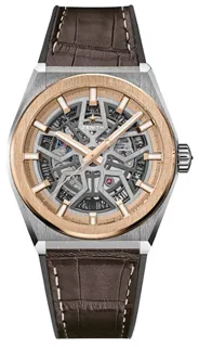 Zenith Defy Classic 87.9001.670/79.R589 41mm Titanium$Rose Gold Skeletonized