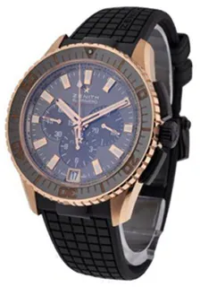 Zenith El Primero 86.2062.405/91.R515 18k rose gold Gray