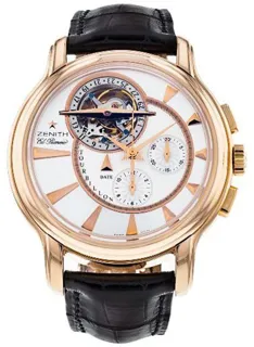 Zenith El Primero 18.1260.4005/01.C505 Rose gold Silver