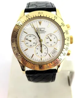 Zenith El Primero 06.0050.400 18k yellow gold White