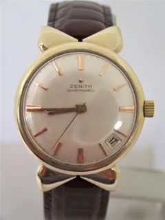 Zenith 14k yellow gold White