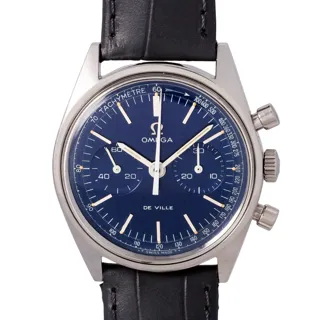 Omega De Ville Chronograph 145.017 Stainless steel Blue