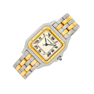 Cartier Panthère W25028B6 Stainless steel and gold White