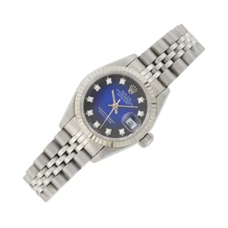 Rolex Lady-Datejust 69174 Stainless steel Blue