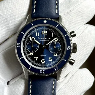 Blancpain Air Command AC03 12B40 63B Titanium Blue