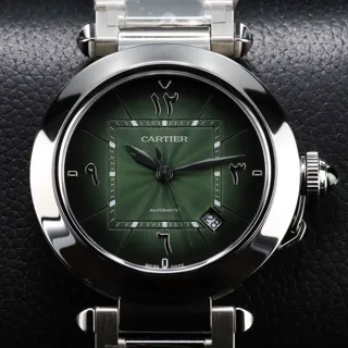 Cartier Pasha de Cartier WSPA0022 Stainless steel Green