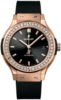 Hublot Classic Fusion 565.OX.1480.RX.1204 Yellow gold Black