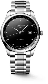 Longines Master Collection L2.893.4.57.6 Stainless steel Black