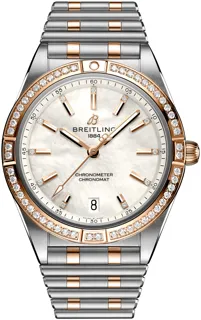 Breitling Chronomat U10380591A2U1 Stainless steel and Red gold White