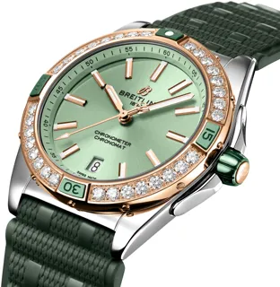 Breitling Super Chronomat U17356531L1S1 Stainless steel and Red gold Green