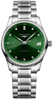 Longines Master Collection L23574996 Stainless steel Green