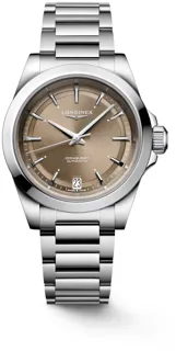 Longines Conquest L34304626 Stainless steel Brown