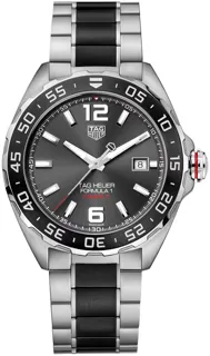 TAG Heuer Formula 1 Calibre 5 WAZ2011.BA0843 Ceramic and Stainless steel Gray