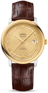 Omega De Ville 424.23.40.20.58.001 Yellow gold Golden