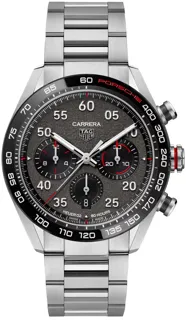 TAG Heuer Carrera Porsche Chronograph CBN2A1F.BA0643 44mm Ceramic and Stainless steel Gray