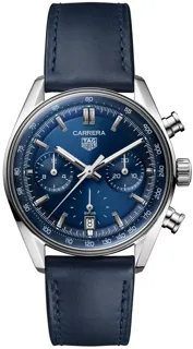 TAG Heuer Carrera Chronograph CBS2212.FC6535 Stainless steel Blue