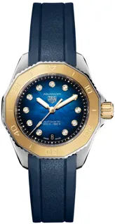 TAG Heuer Aquaracer WBP2450.FT6215 Yellow gold and Stainless steel Blue